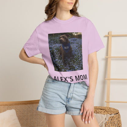 (Test) Alex's Mom T‑Shirt — Personalized Dog Photo Tee