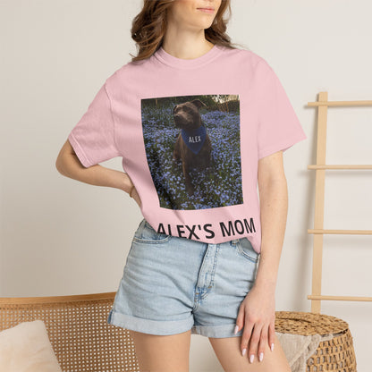 (Test) Alex's Mom T‑Shirt — Personalized Dog Photo Tee