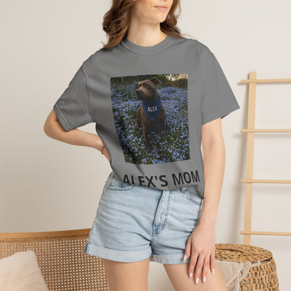 (Test) Alex's Mom T‑Shirt — Personalized Dog Photo Tee